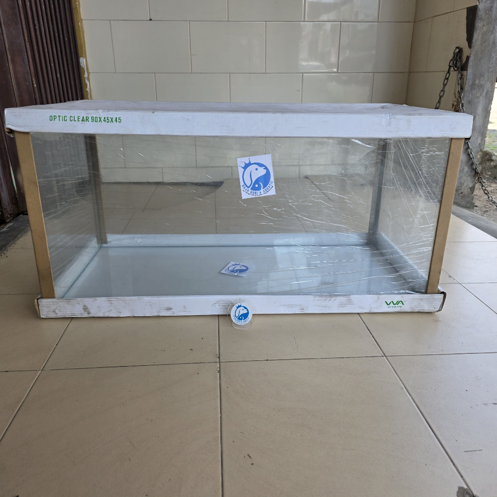 Jual VIVARIA OPTIC CLEAR TANK AQUARIUM AKUARIUM IKAN UKURAN 90X45X45LOW ...