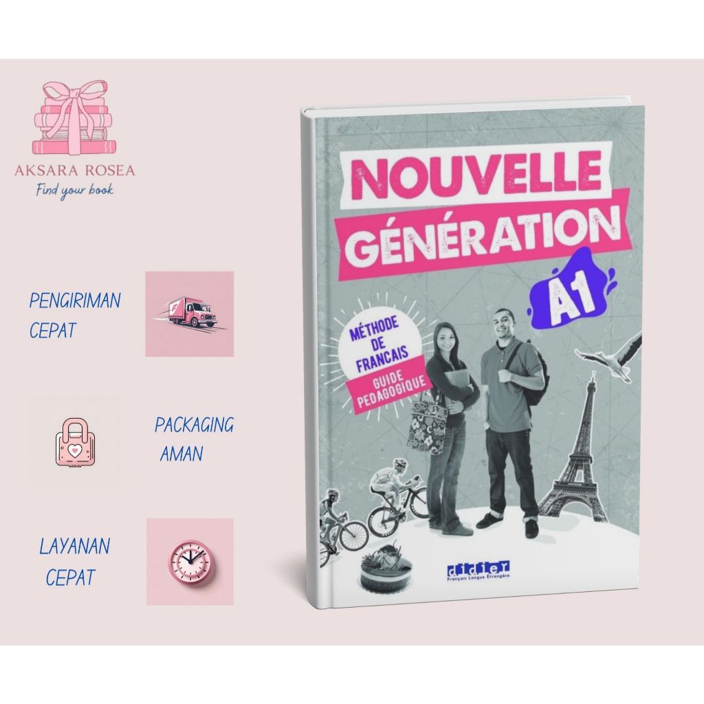 Jual Buku Nouvelle Genration A1 Livre + Cahier & Guide Pedagogique ...