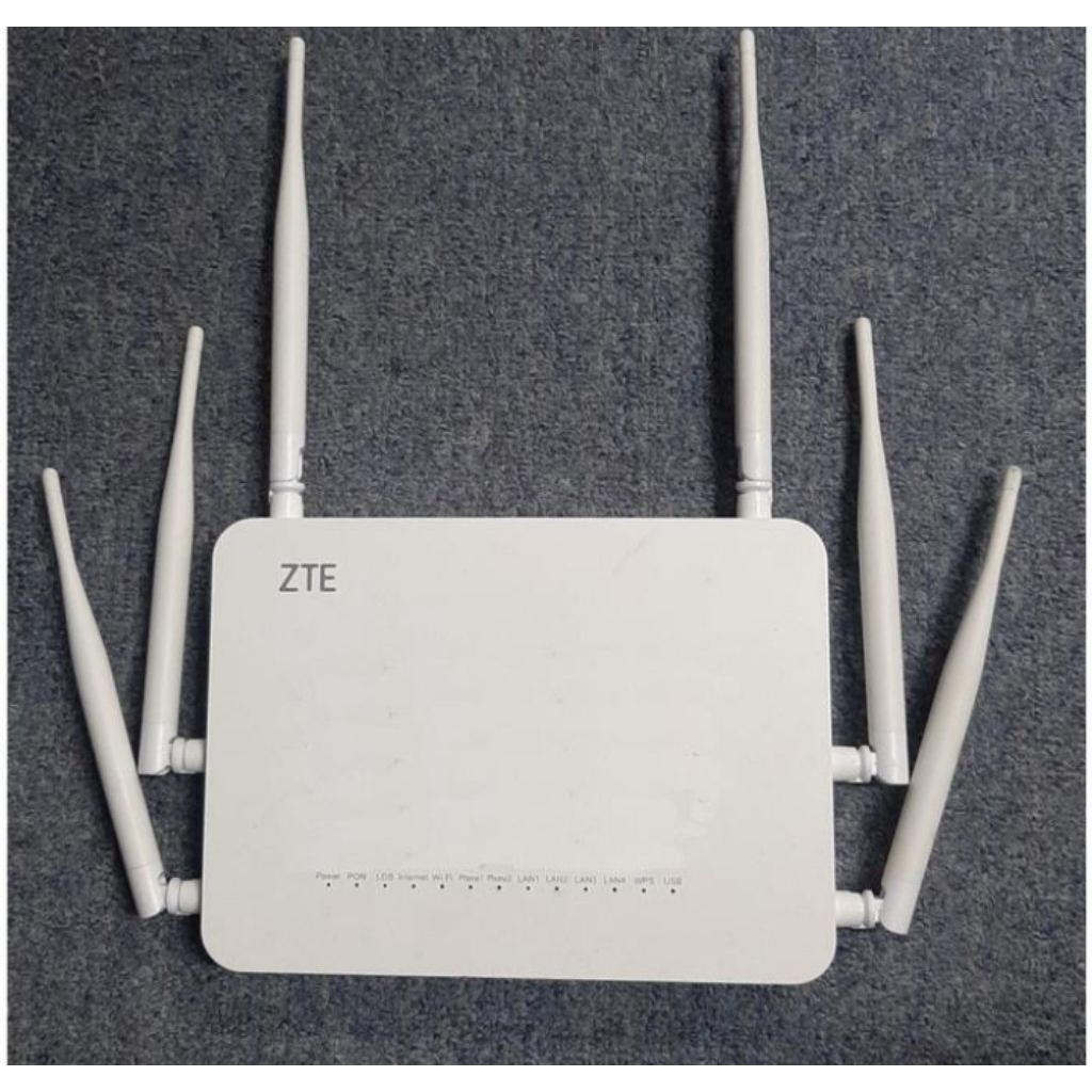 Jual Router zte premium 6 antena zte F670 | Shopee Indonesia