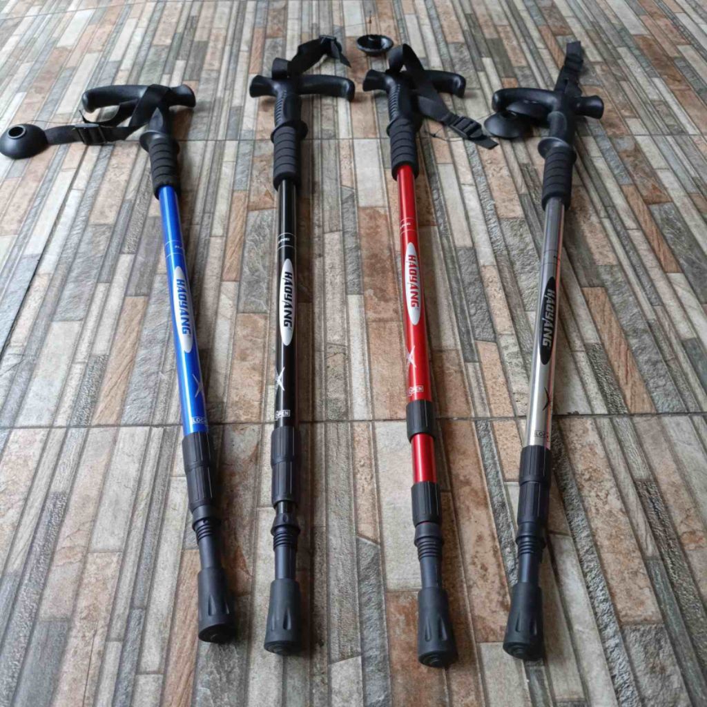 Trekking Pole Lurus Tongkat Pendaki Tracking Pole Trekpole Tongkat Gunung