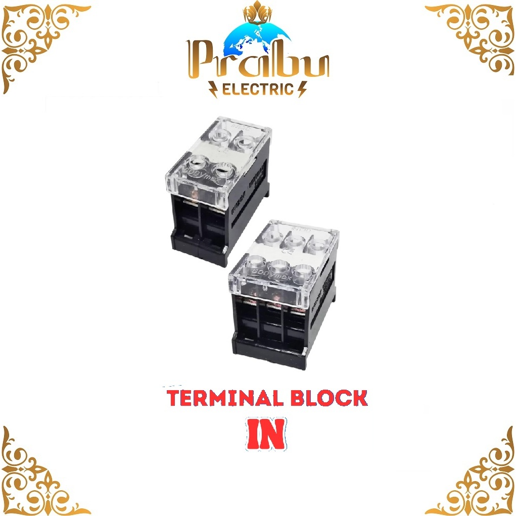 Jual TERMINAL BLOCK IN-30 3POLE/3P 50A 50 AMPERE | Shopee Indonesia