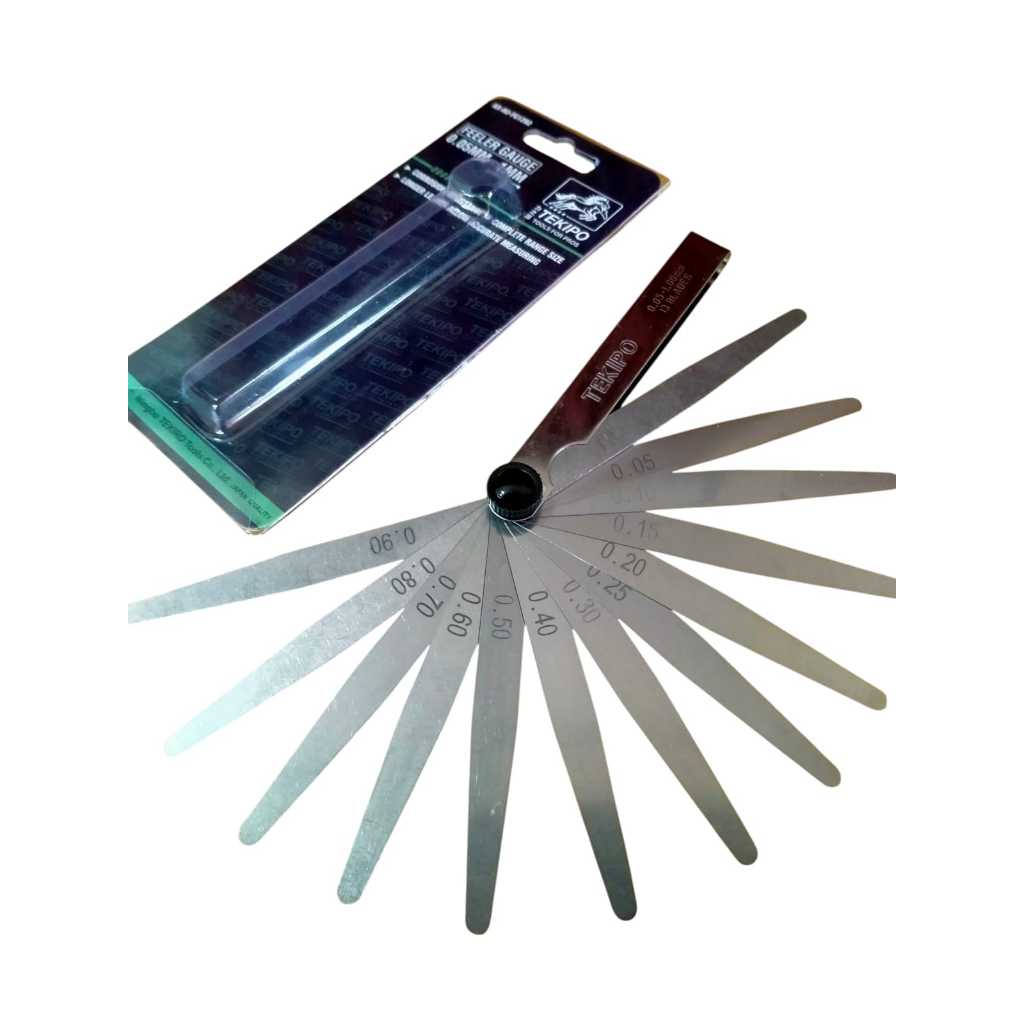 Jual TEKIPO FULLEER GAUGE BLADES SET 13PCS / ALAT UKUR CELAH MOBIL ...