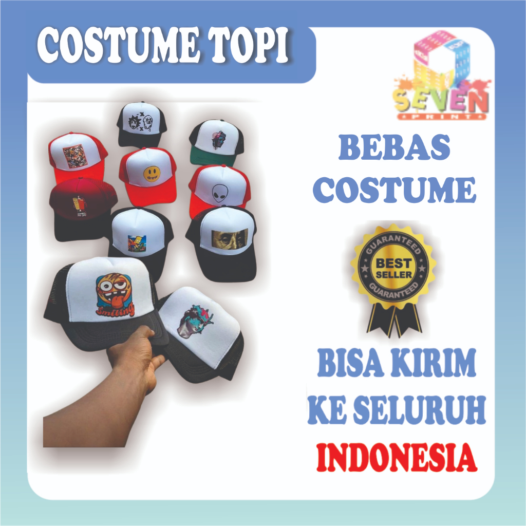 Jual Custom Topi 1 Hari Jadi | Shopee Indonesia