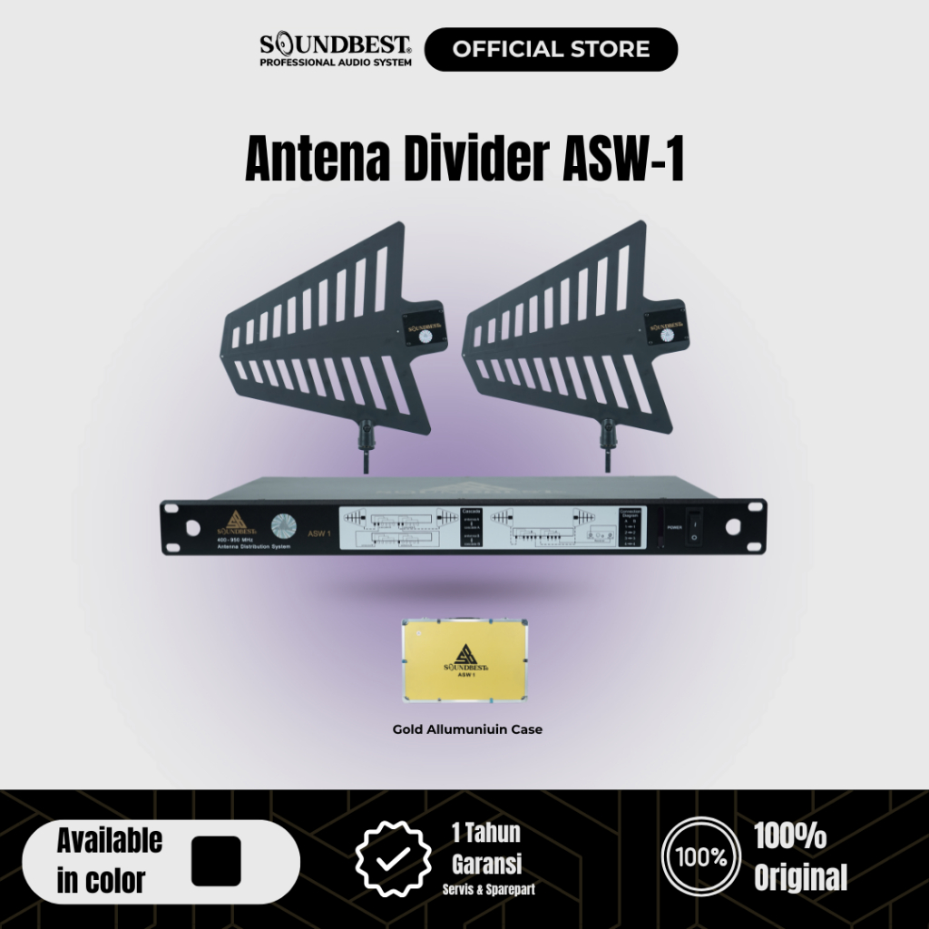Jual SOUNDBEST Antena Divider ASW-1 Garansi Resmi | Shopee Indonesia