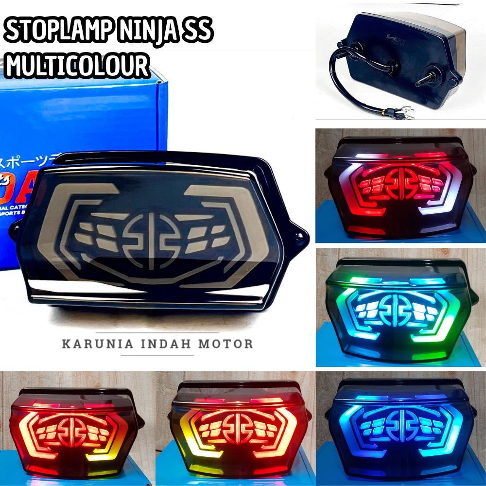 Jual LAMPU STOP BELAKANG NINJA R/SS LED DAY IMPORT STOPLAMP NINJA LED ...