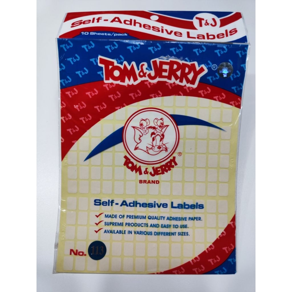 Jual Stiker label T&J No. 113, baru | Shopee Indonesia