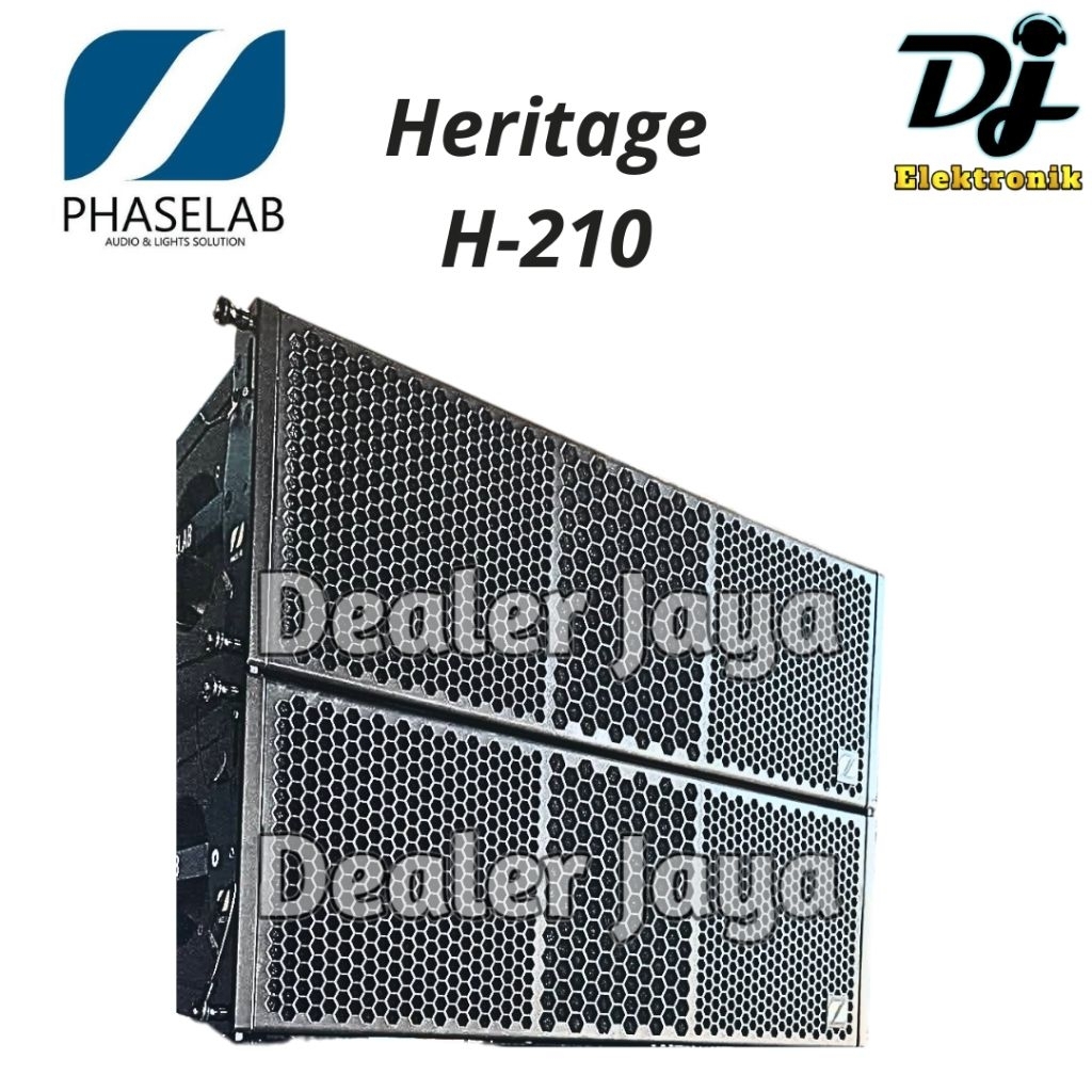 Jual Speaker Line Array Phaselab HERITAGE H-210 / H210 - 10 inch (Aktif ...