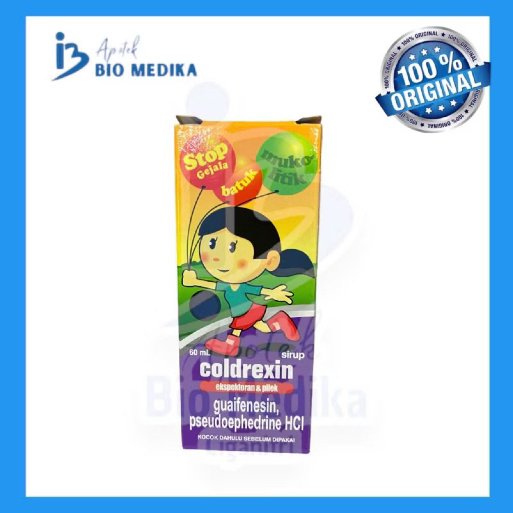 Jual Coldrexin Batuk Pilek Ekpectorant 60 ml | Shopee Indonesia