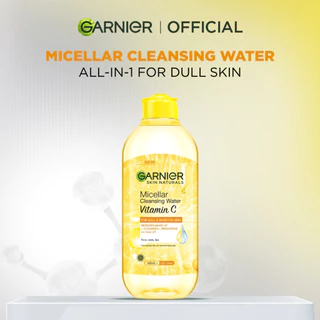 Garnier Micellar Cleansing Water Vitamin C Skin Care - 125/400 ml (Membersih/ Mencerahkan Wajah Kulit Kusam)