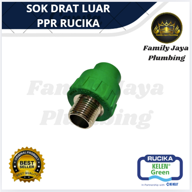 Jual SOK DRAT LUAR/ SDL/ MALE THREAD JOINT (20mmx1/2