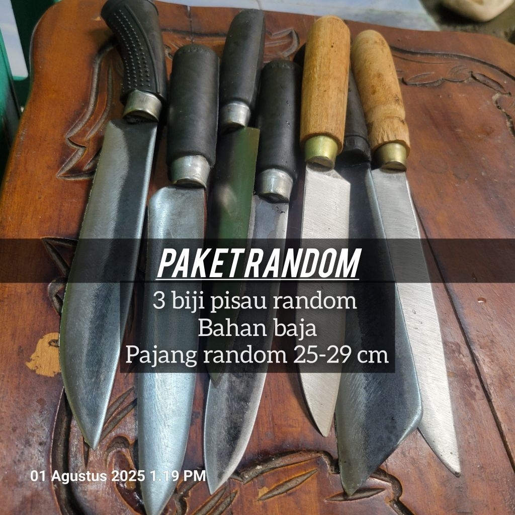 Jual PROMO 3 biji pisau dapur bahan MANTAP | Shopee Indonesia