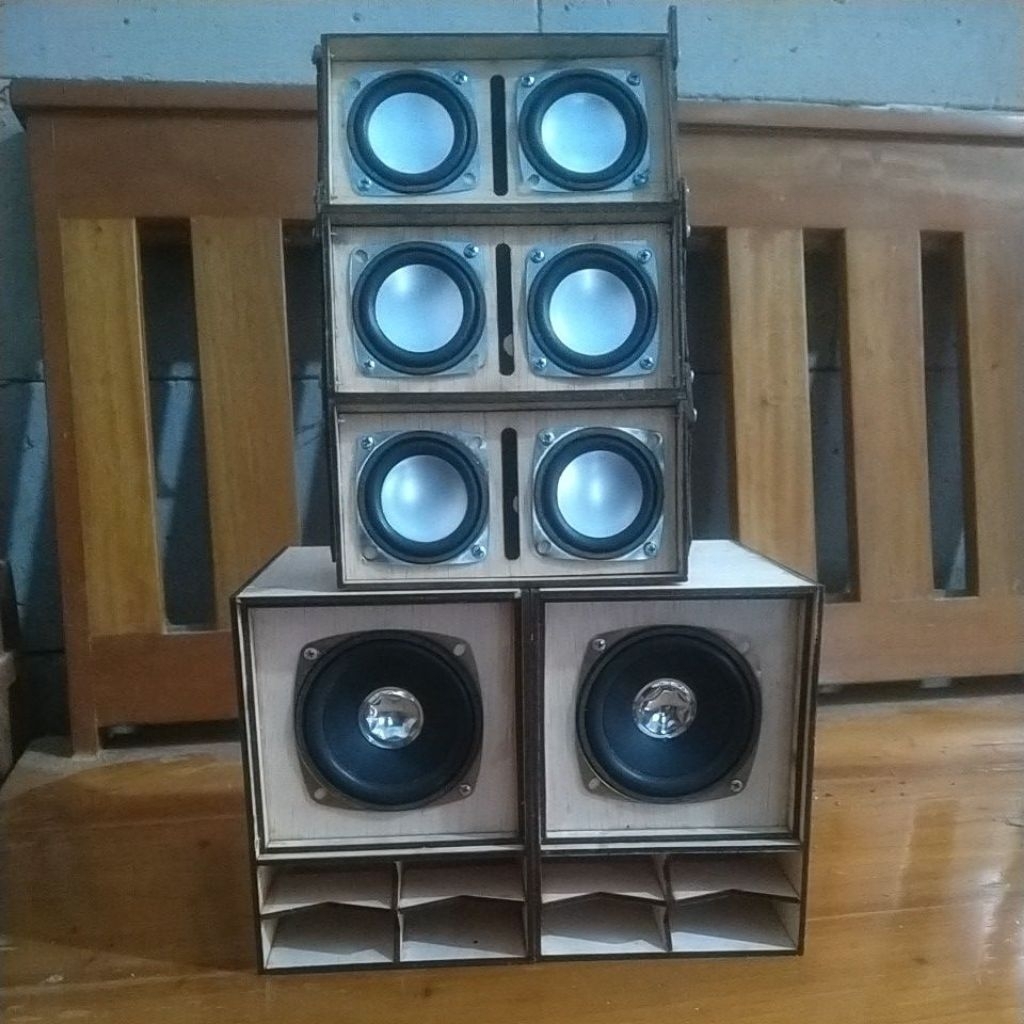 Jual Box miniatur sound system line array 2 inch | Shopee Indonesia