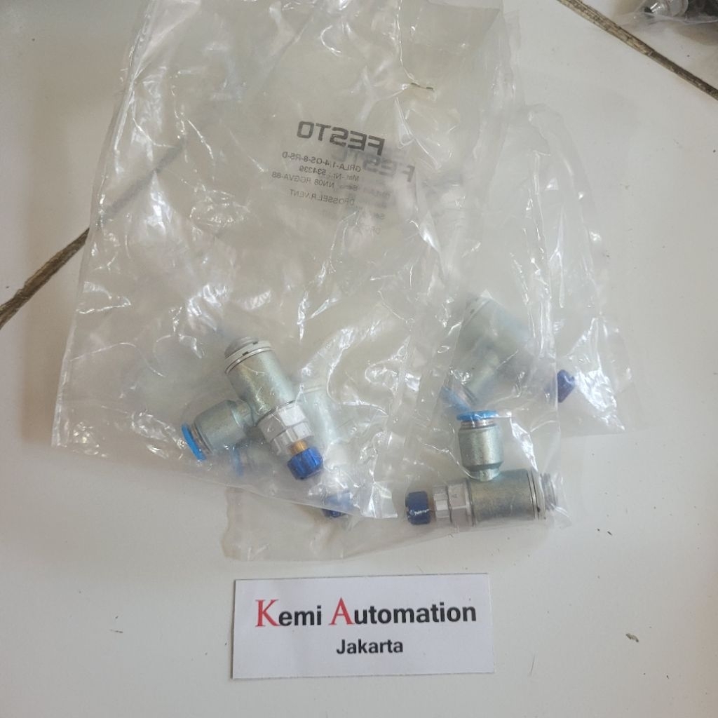 Jual Speed Control FESTO GRLA-1/4-QS-8-RS-D (534339) | Shopee Indonesia