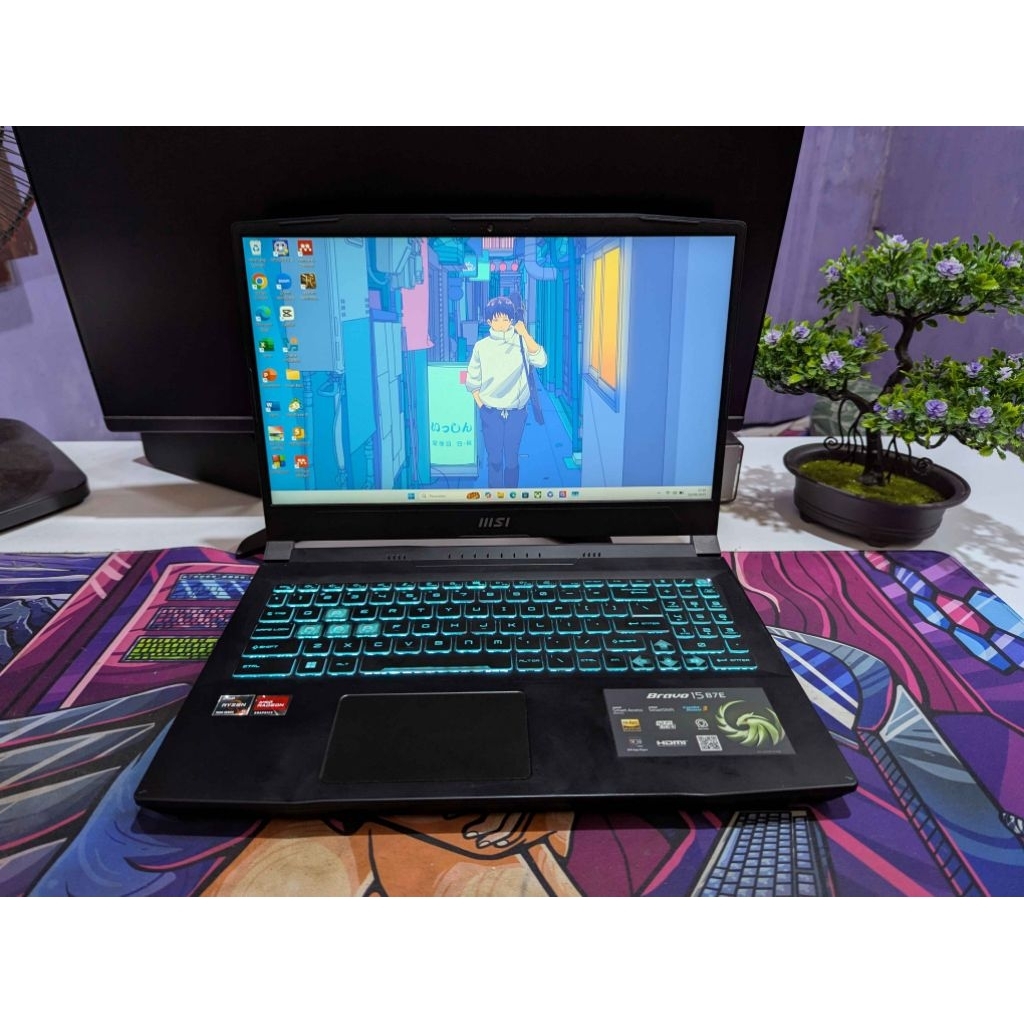 Jual Laptop Gaming MSI Bravo 15 B7ED AMD Ryzen 5 7535HS Radeon RX 6550M ...
