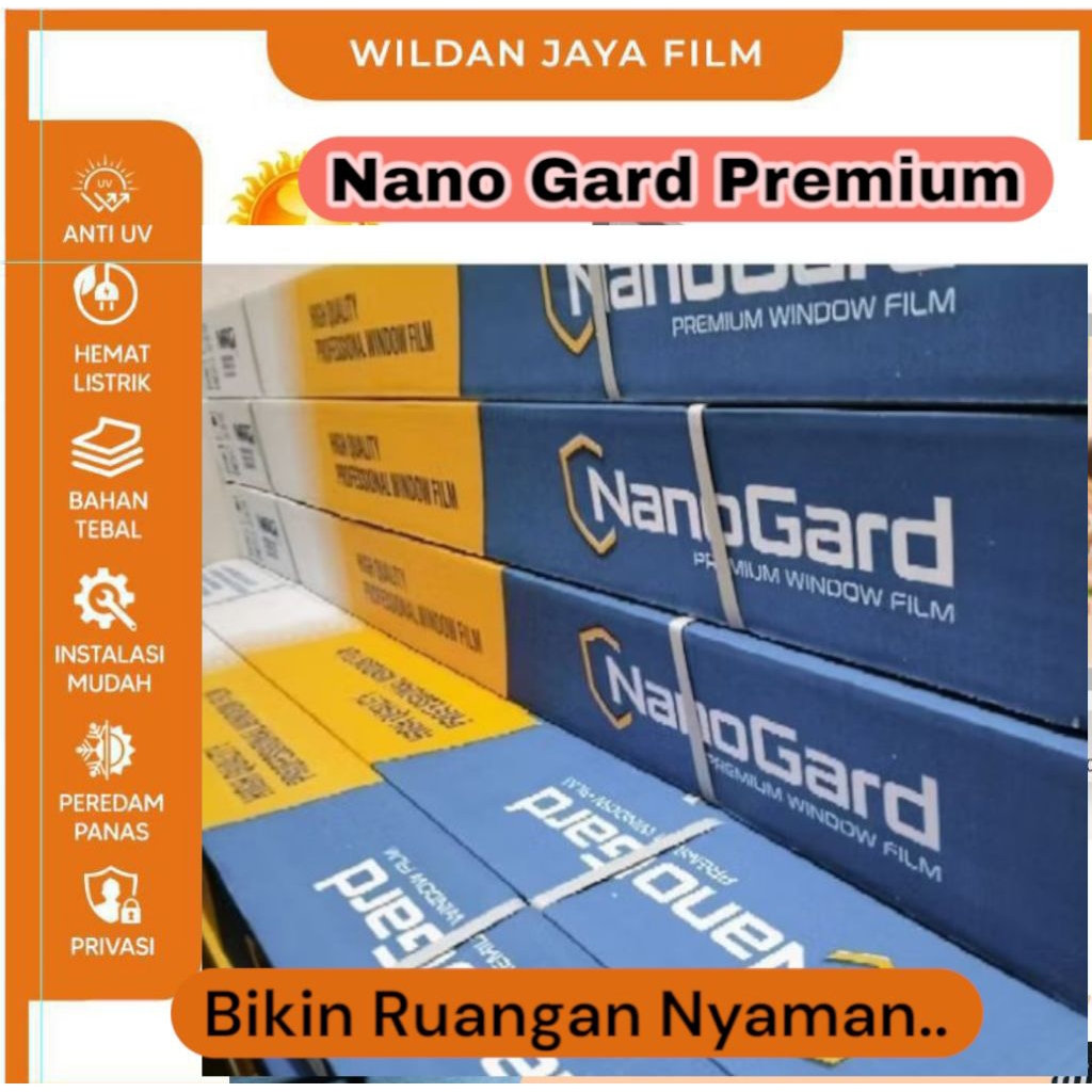 Jual Kaca Film Nano Gard Premium Solax AG | Kaca Film Tolak Panas ...