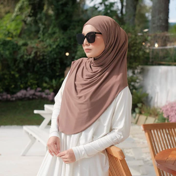 Pastellascarf Marwa Instant Hijab Oval Softpet Syar’I Bahan Jersey
