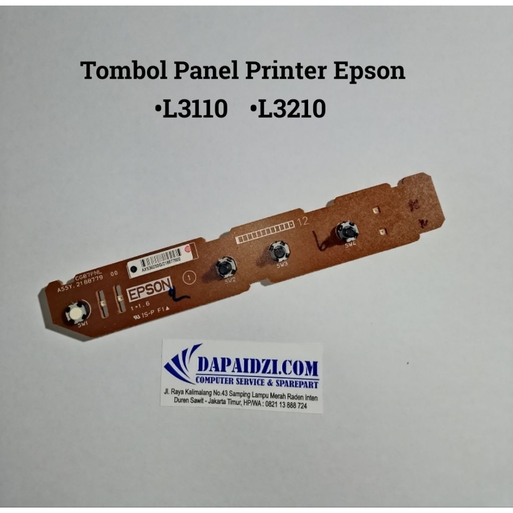 Jual Tombol Panel Printer Epson L3110 L3210 | Shopee Indonesia