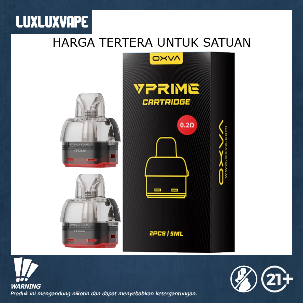 Jual Cartridge Oxva Vprime Pod Kit Authentic by Oxva | Shopee Indonesia