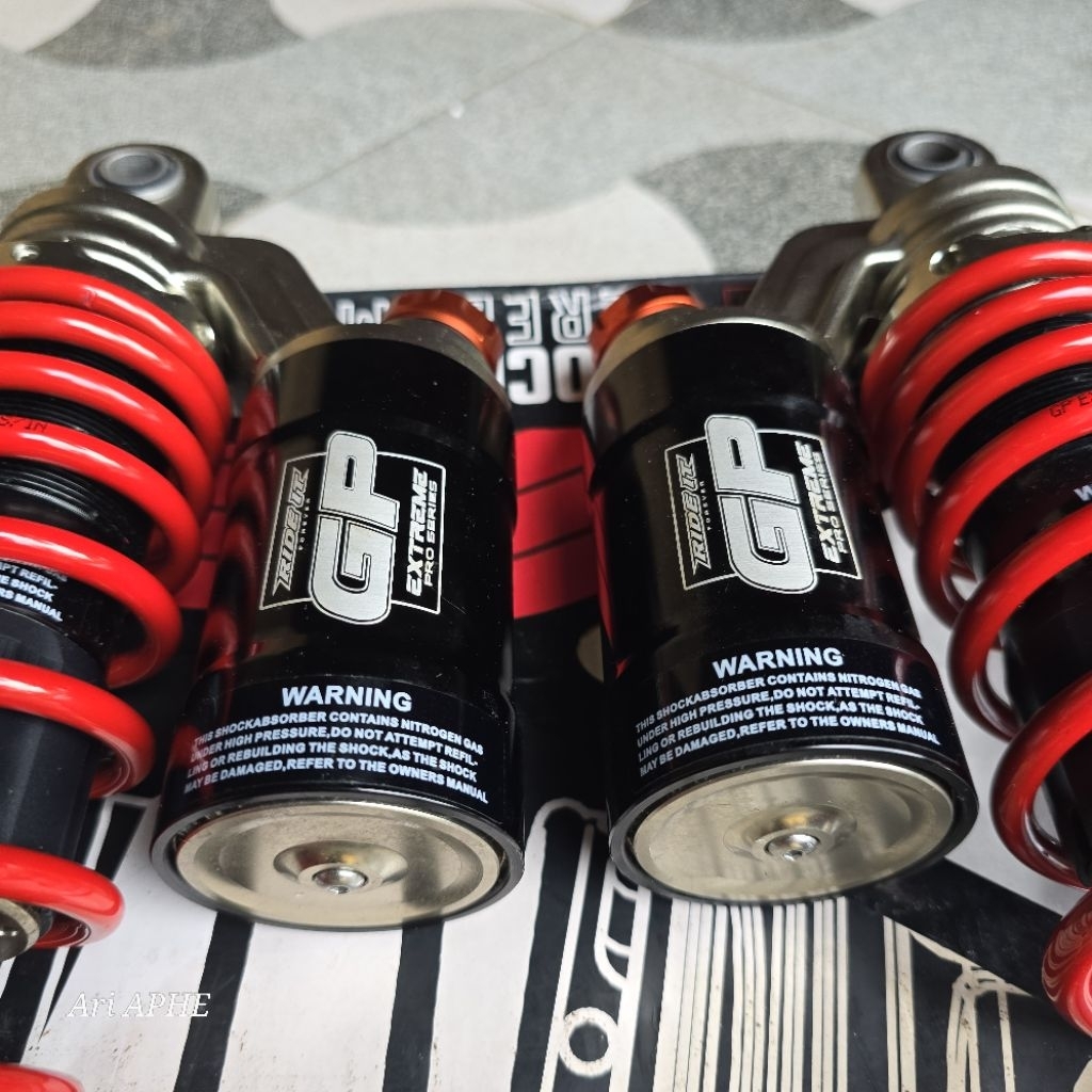 Jual Shock shockbreaker RIDE IT GP EXTREME DOUBLE CLICK 320mm 340mm rx ...