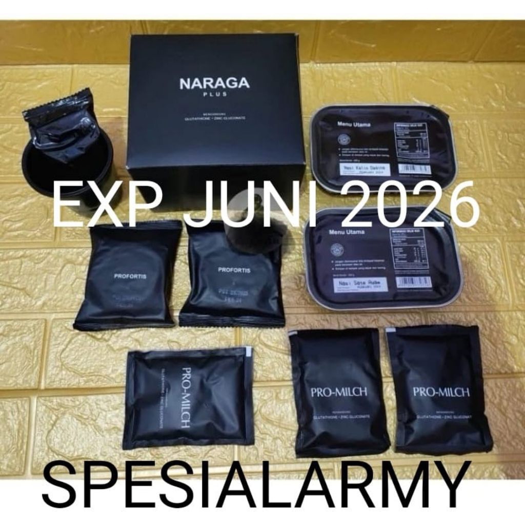 Jual RANSUM TNI NARAGA PLUS MAKANAN SIAP SAJI 1 PAKET GRATIS PEMANAS ...