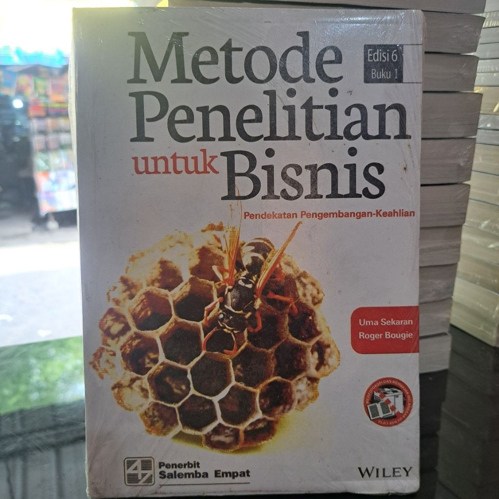 Jual METODE PENELITIAN UNTUK BISNIS EDISI 6 BUKU 1 WILEY | Shopee Indonesia
