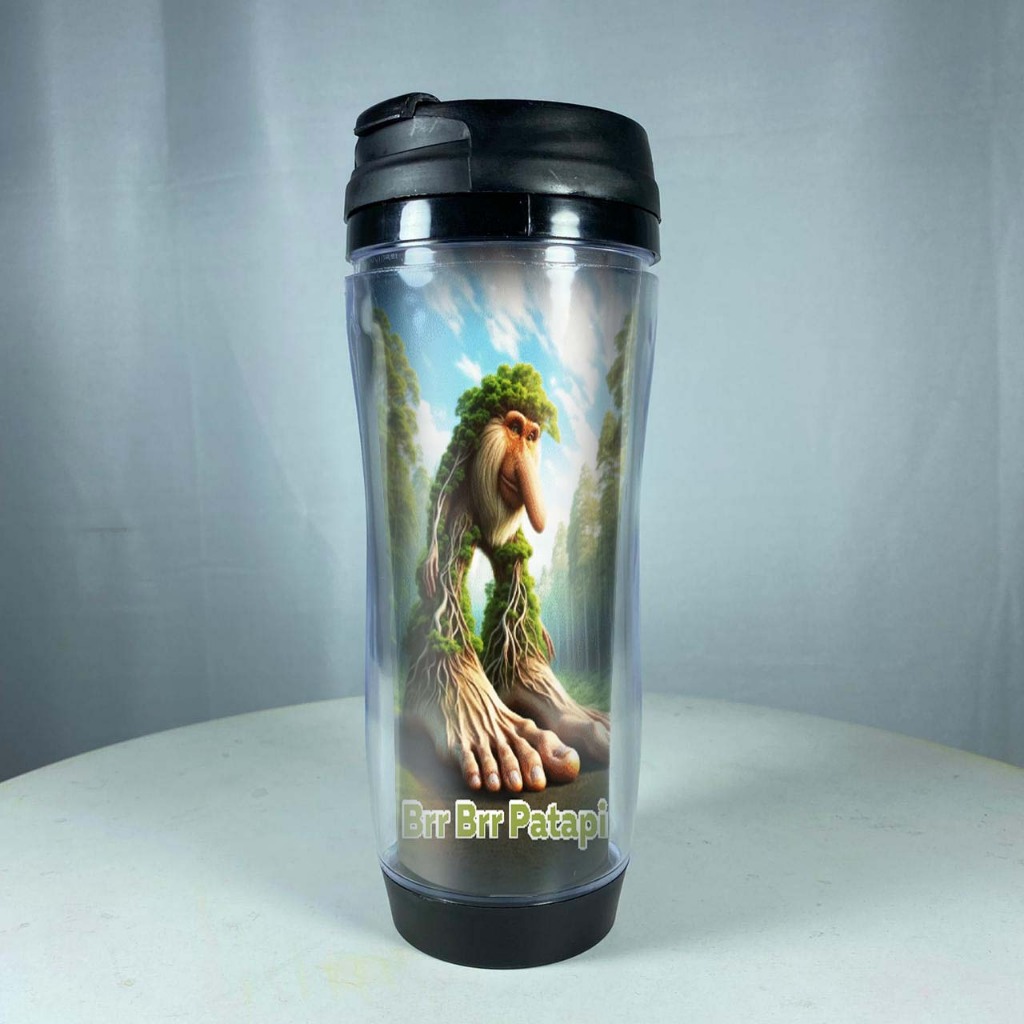 Jual Brr brr patapim Botol Minum Tumbler Gelas Anomali Brain Rot ...