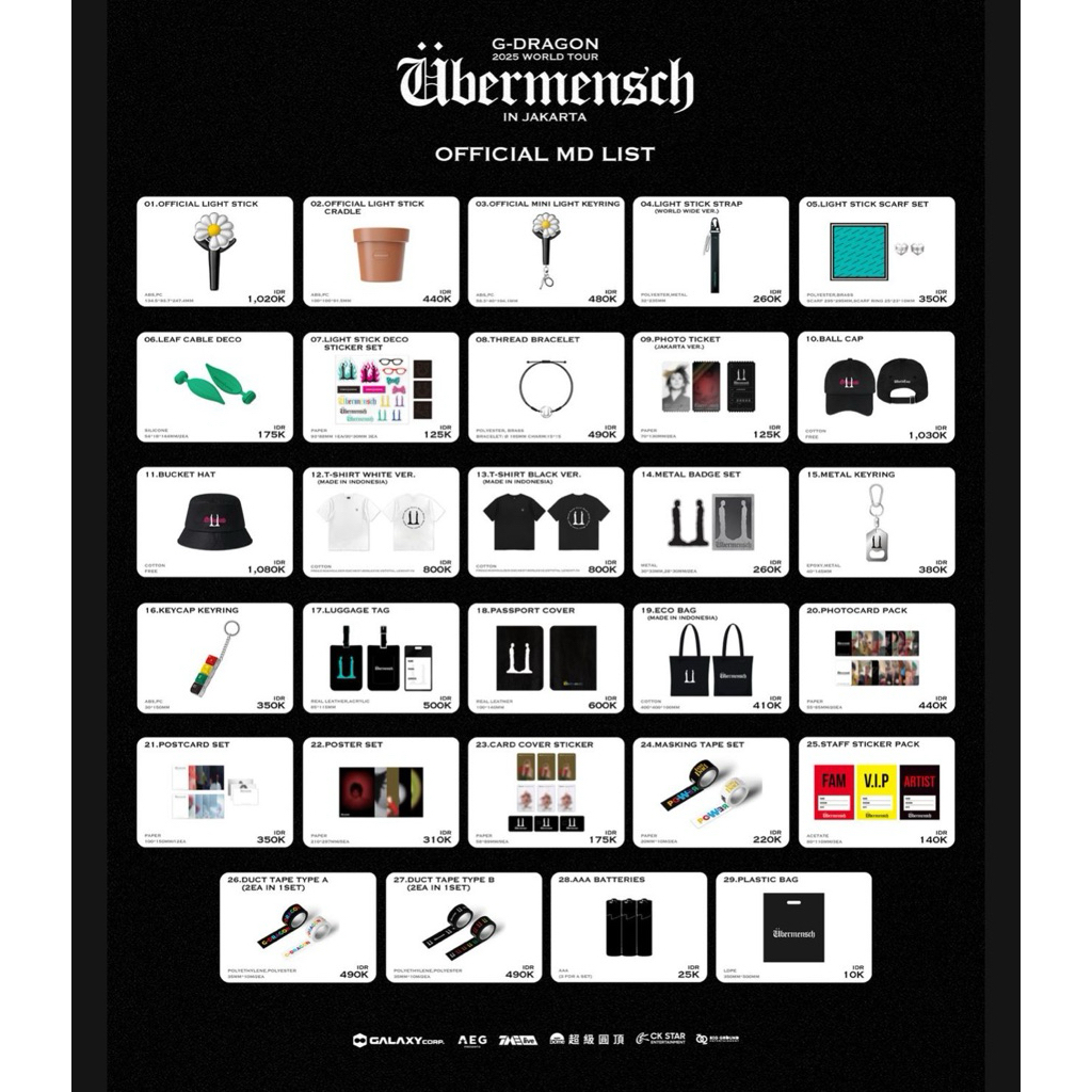 Jual PO MERCHANDISE KEYCAP / LIGHTSTICK / KEYRING / CRADLE / G-DRAGON ...