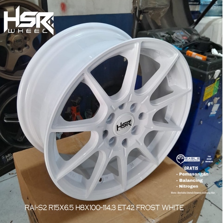 Jual Velg Mobil Ring15 HSR RAI-S2 Untuk Grand livina Altis Corolla ...