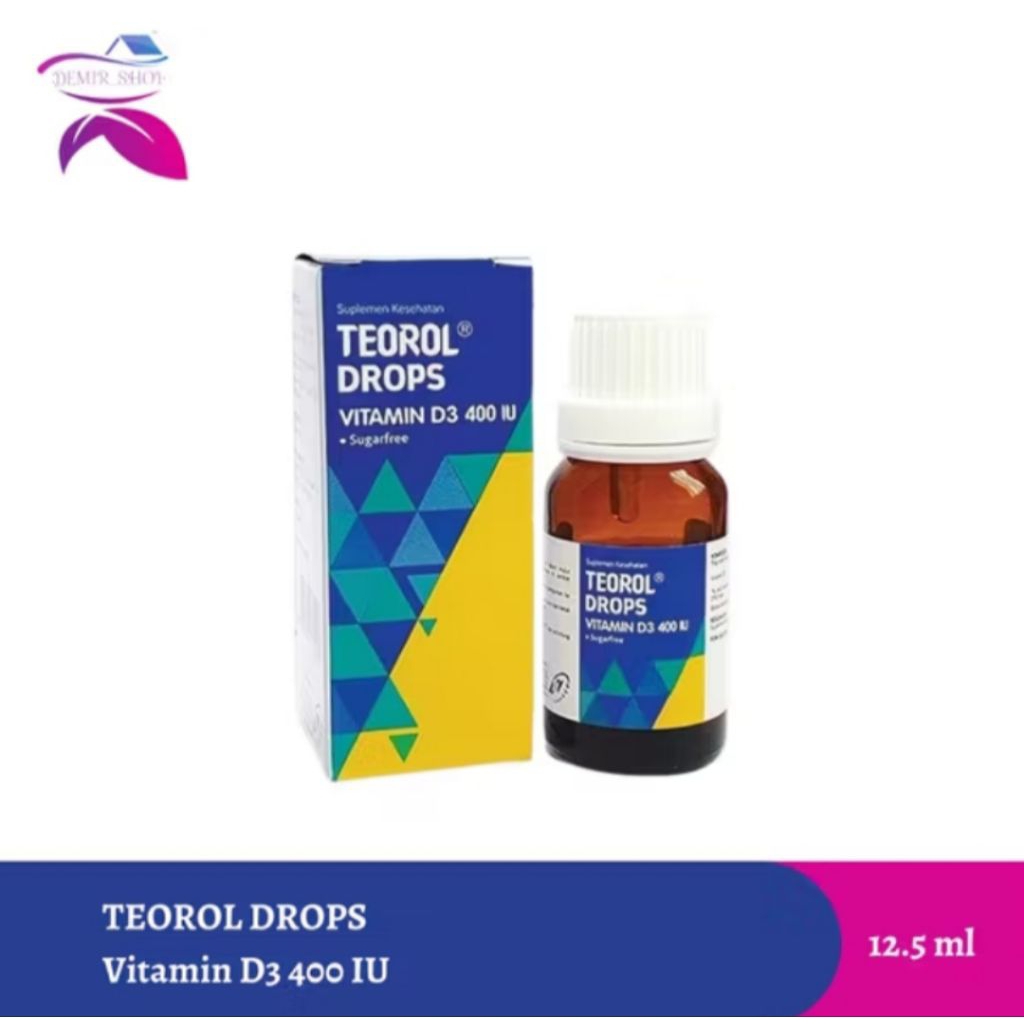 Jual Teorol Drops Vitamin D3 400iu | Shopee Indonesia