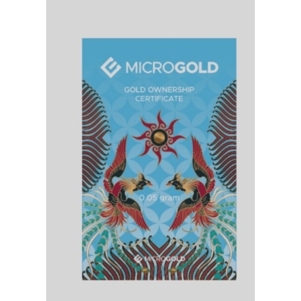 Jual Microgold 0.05 gram Fine gold Exclusive Series | Shopee Indonesia