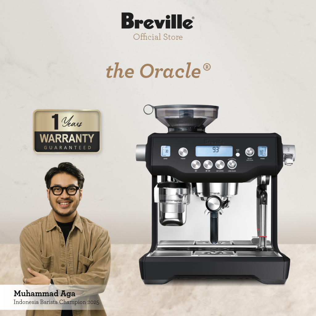 Breville Bes980 Breville The Oracle Manual Espresso Machine
