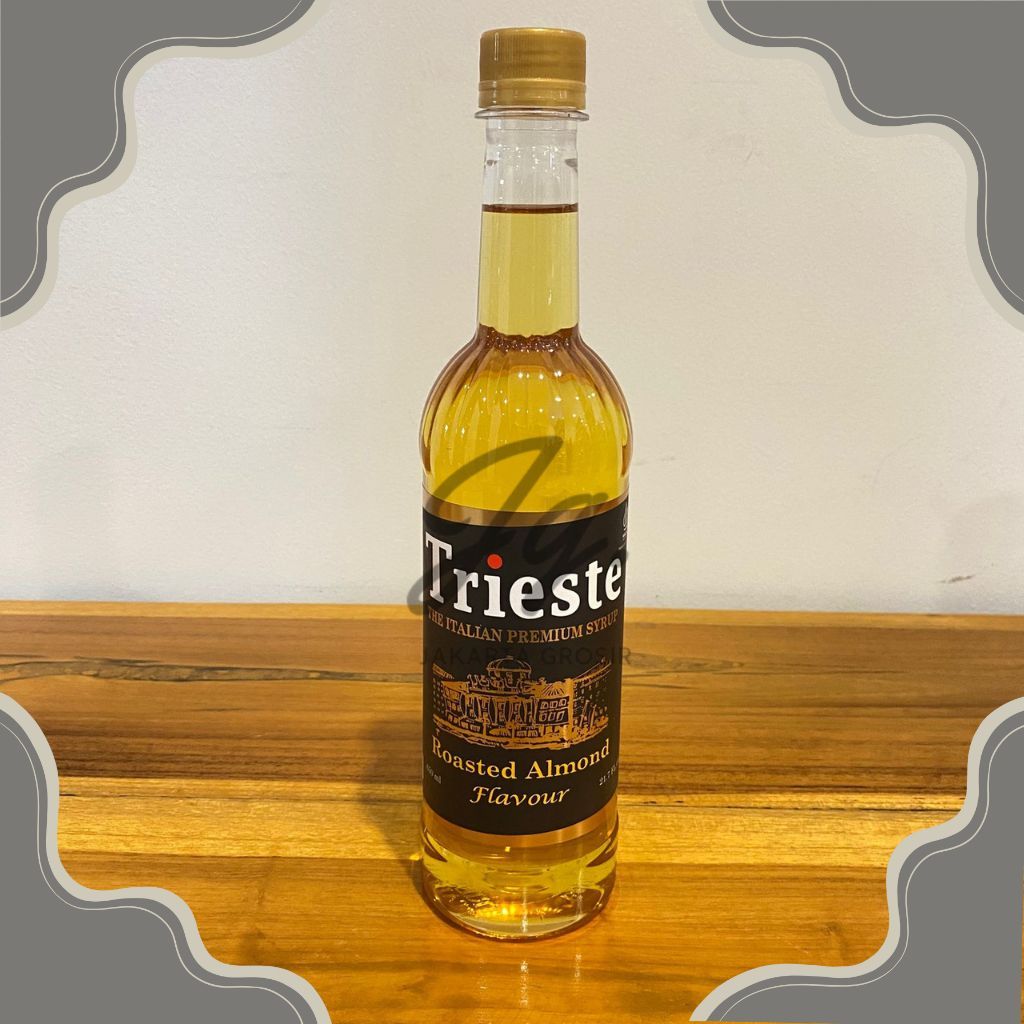 Jual Trieste Syrup Roasted Almond 650 ml - Trieste Sirup Roasted Almond ...