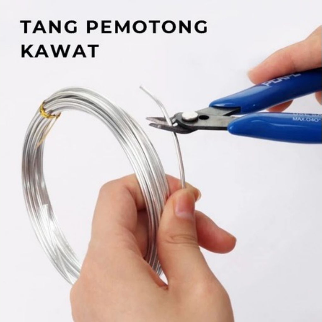 Jual Tang Wire Cutter Serbaguna – Gagang Rubber Anti Slip / Nipper ...