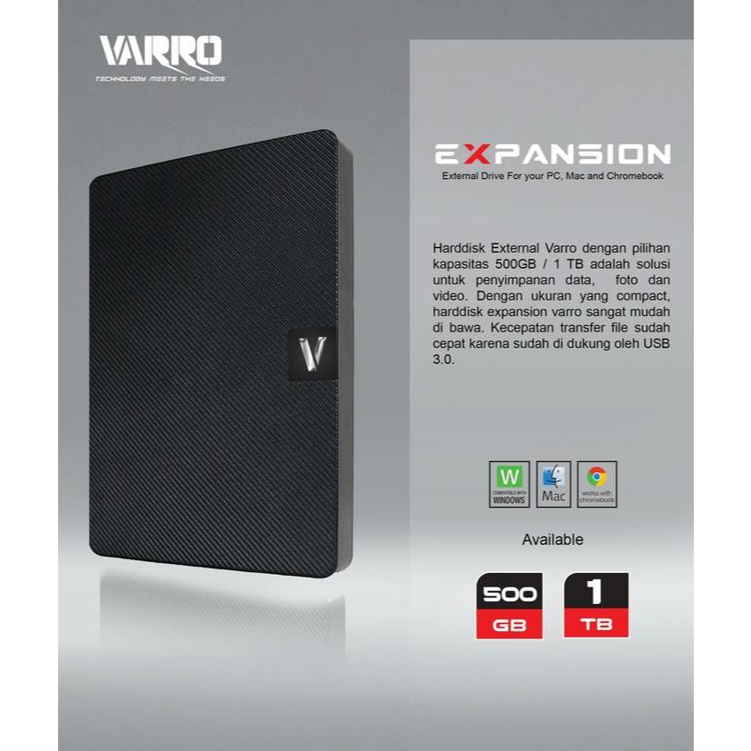 Jual HARDISK EXTERNAL VARRO EXPANSION 500GB | Shopee Indonesia