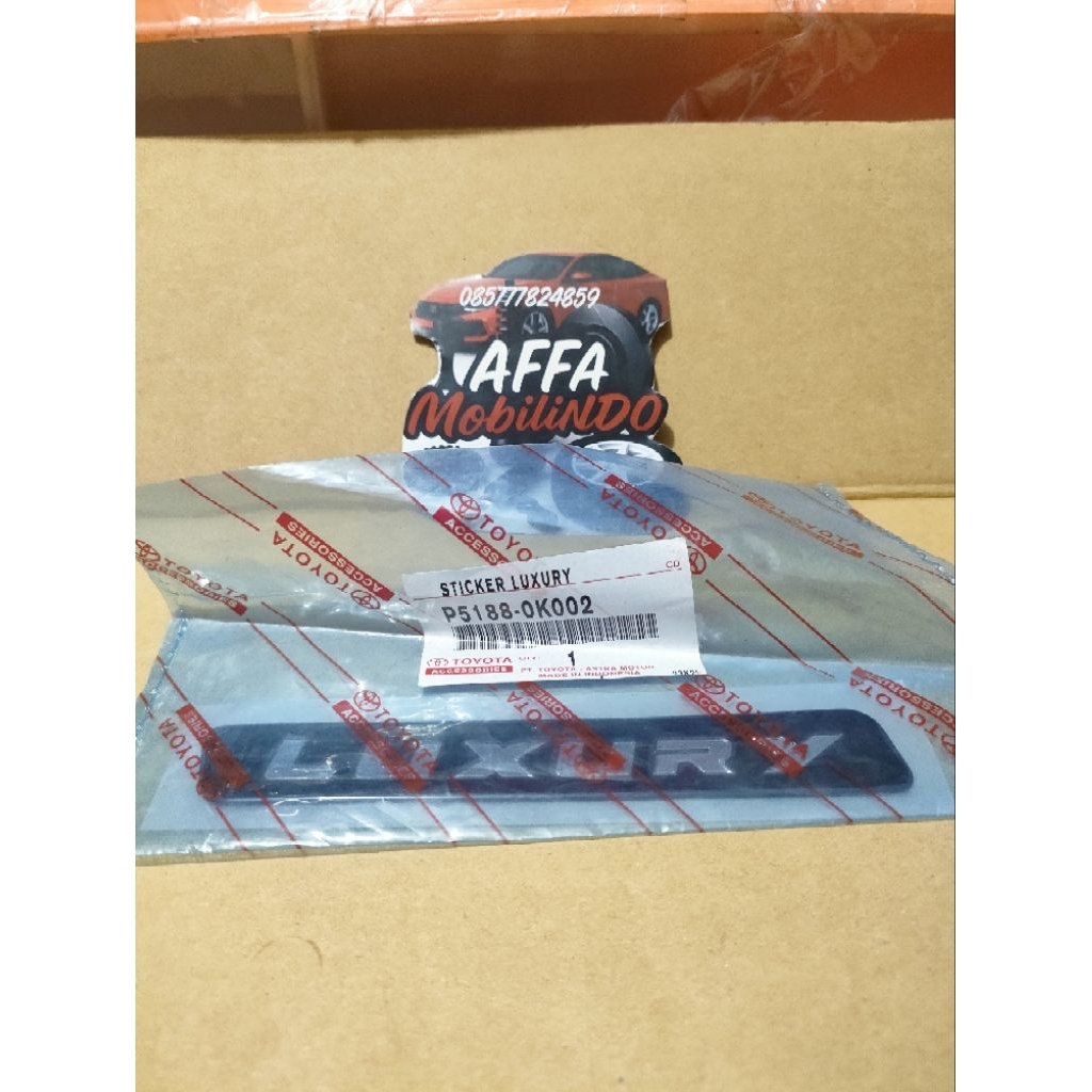 Jual STICKER STIKER LOGO EMBLEM LUXURY INNOVA REBORN ORIGINAL | Shopee ...