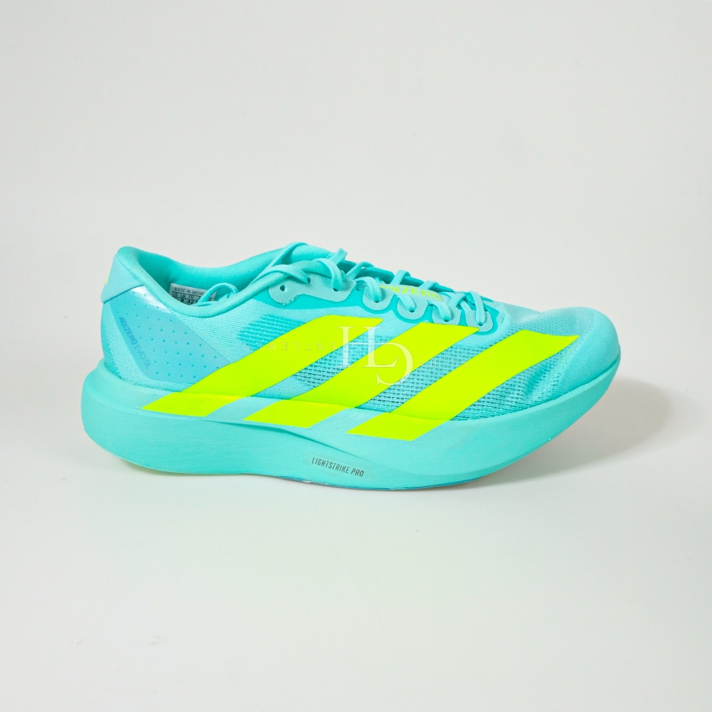Jual Adidas Adizero Evo SL Men Running Shoes Flash Aqua Lucid Lemon ...