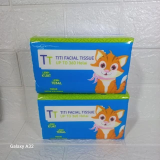 (paket 6 pack) TITI Facial Tissue isi 260Helai, Tisu Murah Titi Tisu Wajah Tisu Hemat ORIGINAL