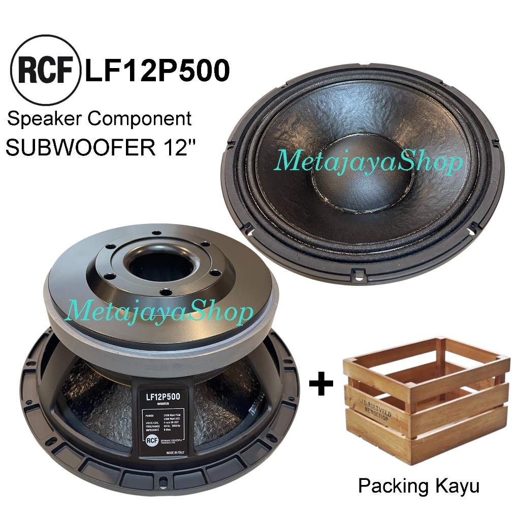 Speaker Component rcf LF-12P500 Speaker komponen 12