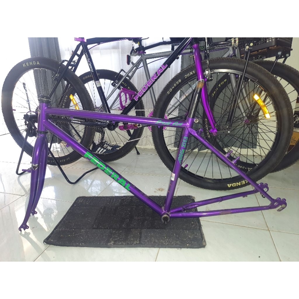 Jual frame set federal 26 commuter bike , Ukuran antara 17,5 ke 18 ...