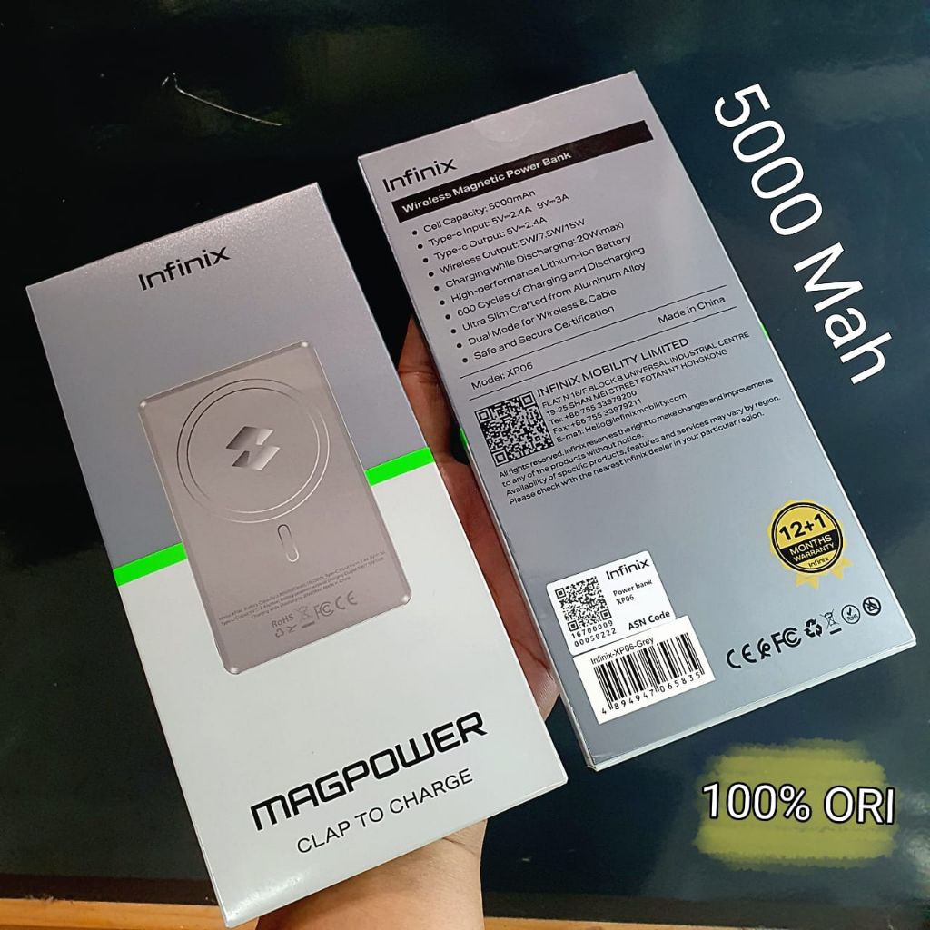 Jual MAGPOWER Infinix Note 50 Pro 5000Mah || Powerbank || Wireless ...