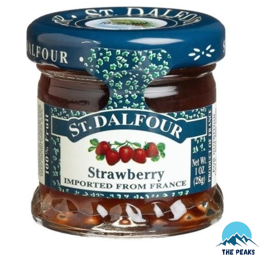 Jual (The Peaks) ST Dalfour Fruit Jam Spread Mini Jar 28gm strawberry ...