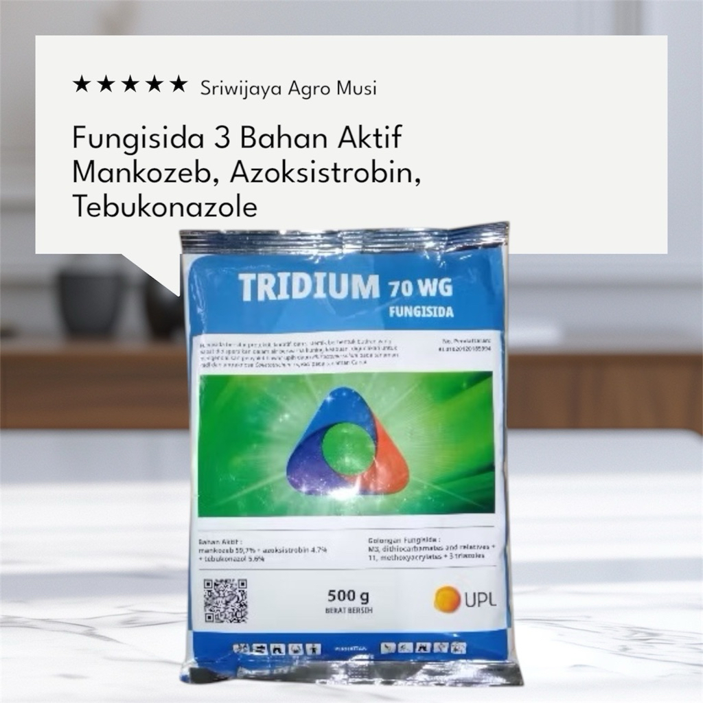 Jual TRIDIUM 75 WG 500 Gram Fungisida 3 Bahan Aktif | Shopee Indonesia