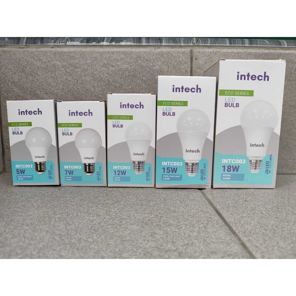 Jual Intech INTC003 Bohlam LED Bercahaya Putih - 5 W 7 W 9 W 12 W 15 W ...