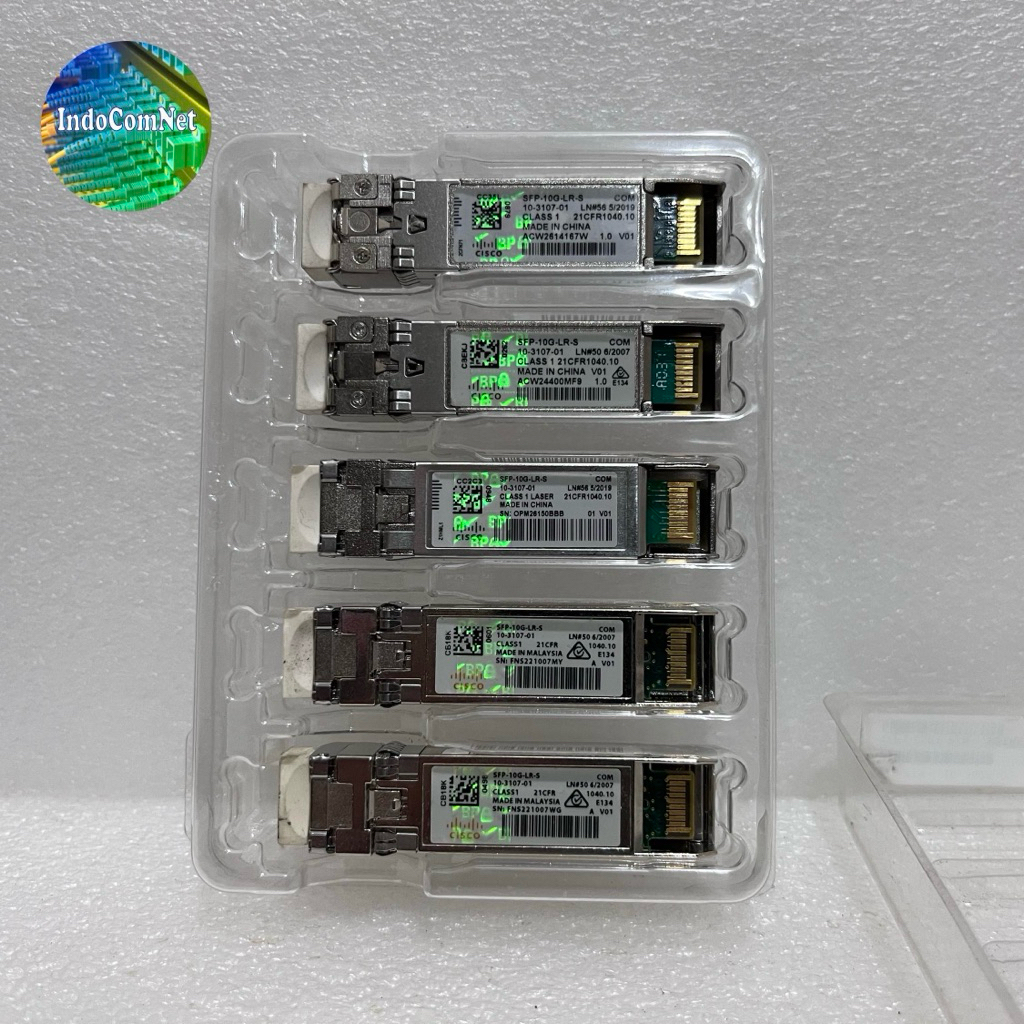 Transceiver Cisco SFP-10G-LR-S = Original - Peu Utilisé