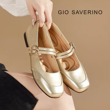 Gio Saverino Sepatu Wanita Korea Mary Jane Flat Shoes Cantik Kiki