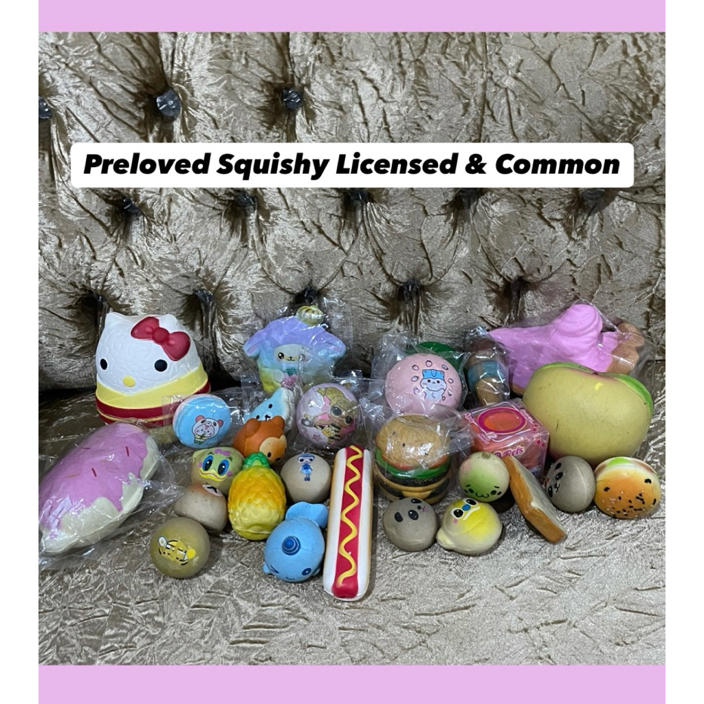 Jual PART 1 (WAJIB BACA DESKRIPSI) Preloved Squishy Licensed dan Common ...