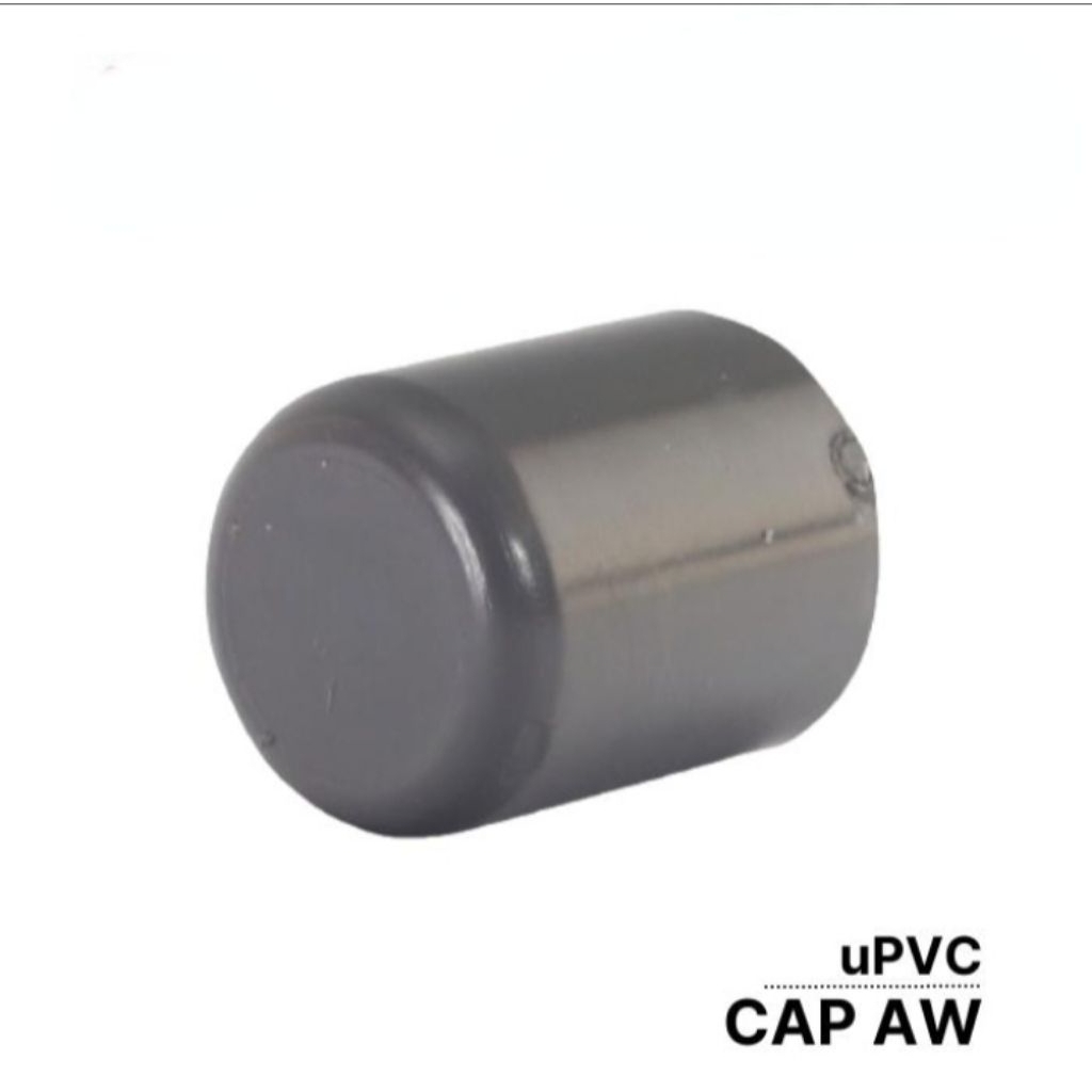 Jual Dop PVC AW 1/2 inch Cap PVC AW 1/2