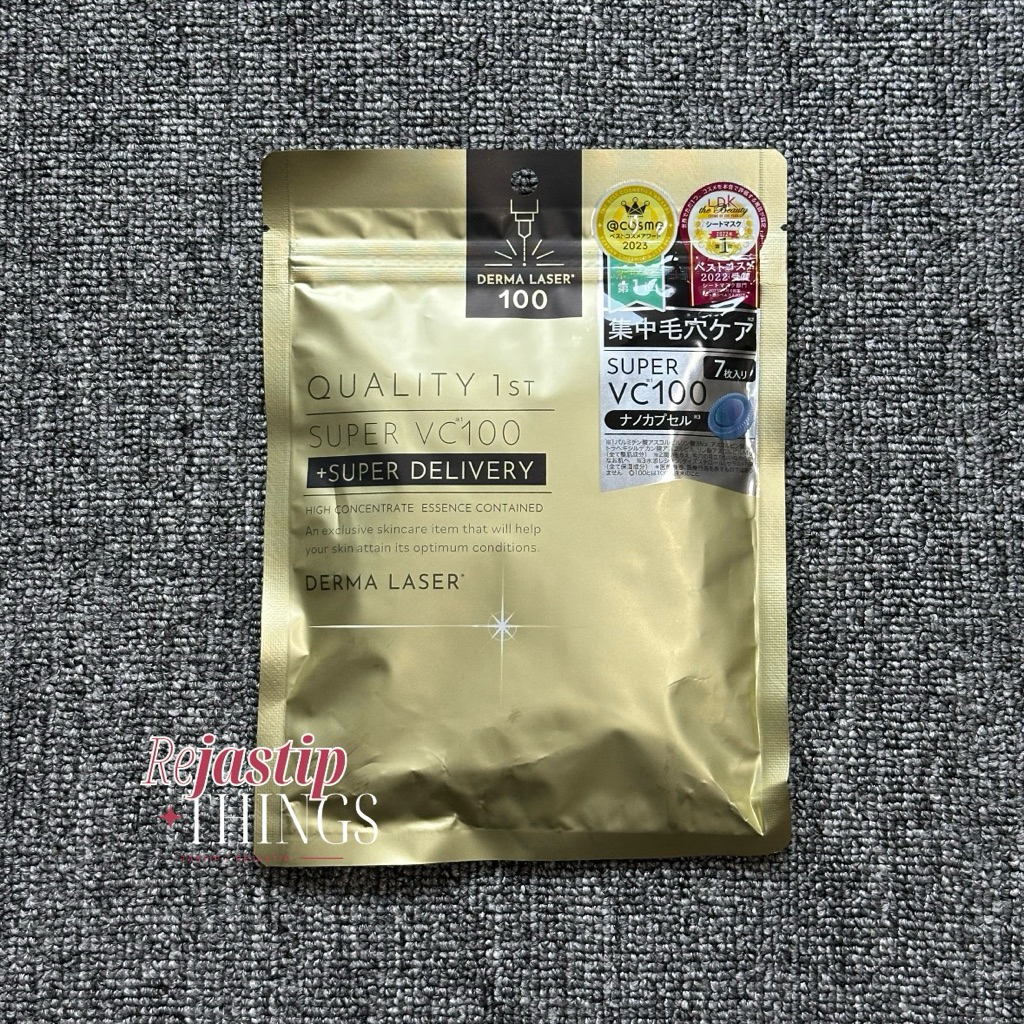Jual [READY] Derma Laser Super VC100 Sheetmask Original Japan | Best ...