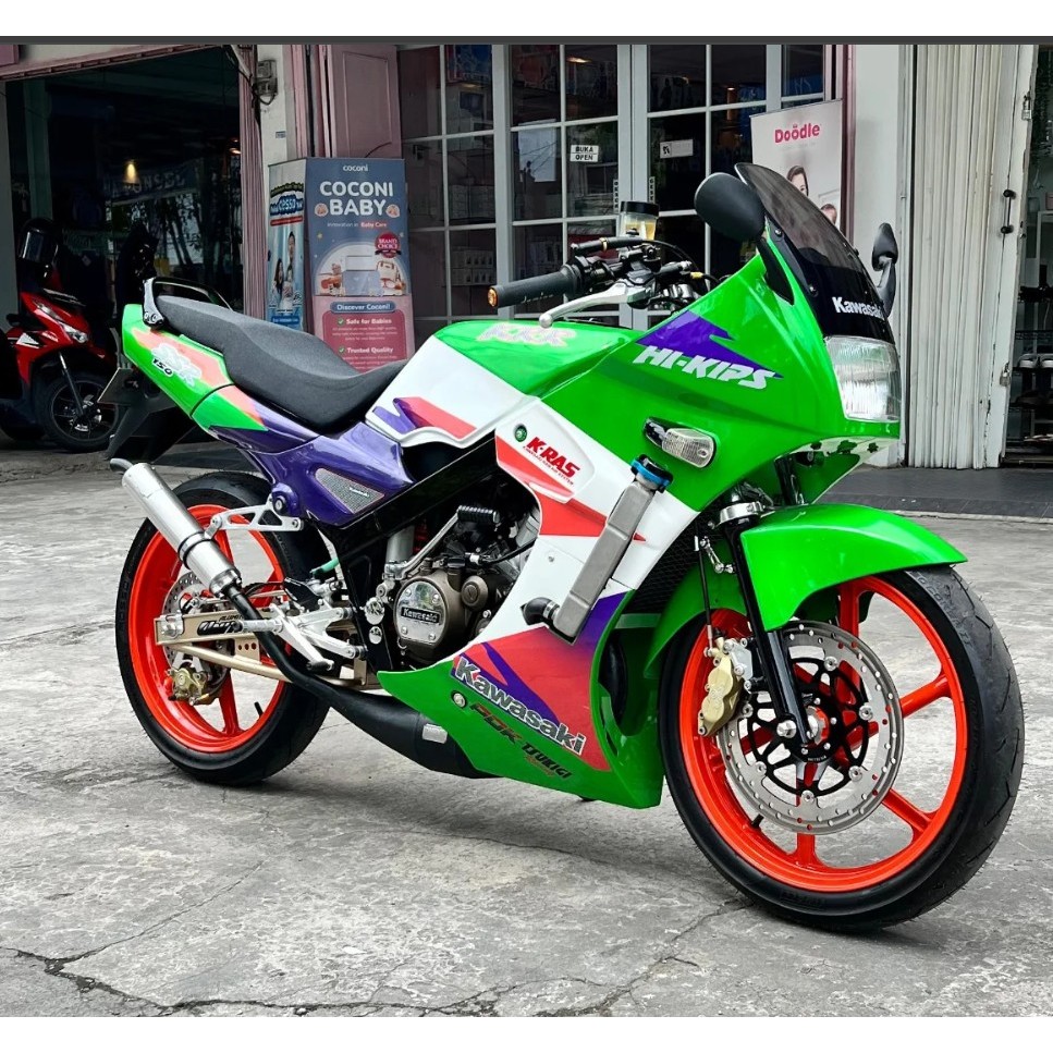 Jual STIKER STRIPING TRANSPARAN NINJA SSR FACELIFT LIS STICKER UV SEMI ...