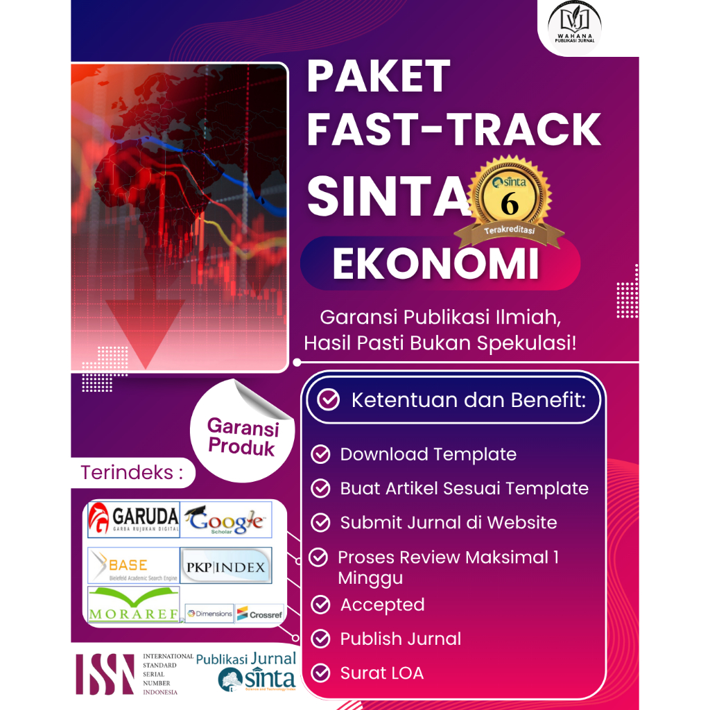Jual Publikasi Jurnal Sinta 6 Fast-track Scope Ekonomi | Shopee Indonesia
